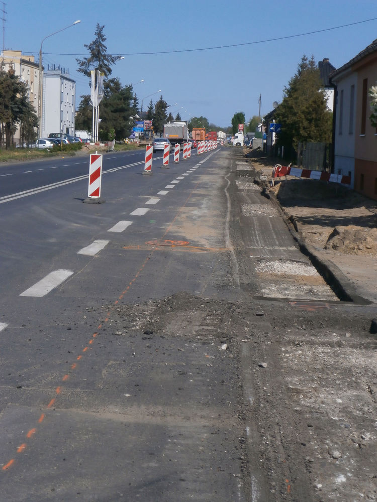 Ulica Bolesława Chrobrego w Szamotułach