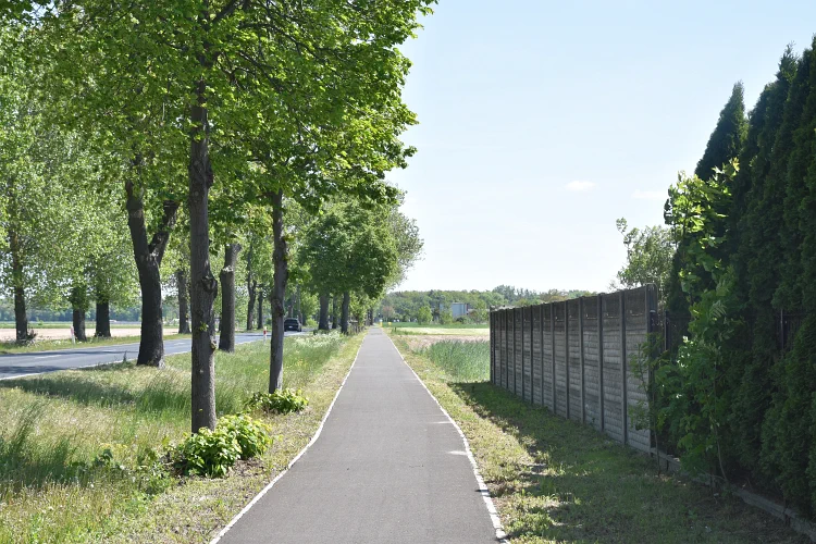 Nowa droga dla rowerów w powiecie grodziskim