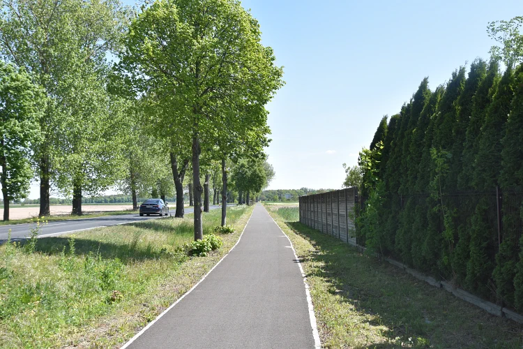 Nowa droga dla rowerów w powiecie grodziskim