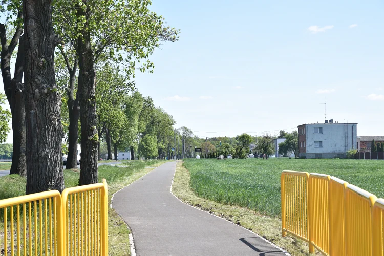 Nowa droga dla rowerów w powiecie grodziskim