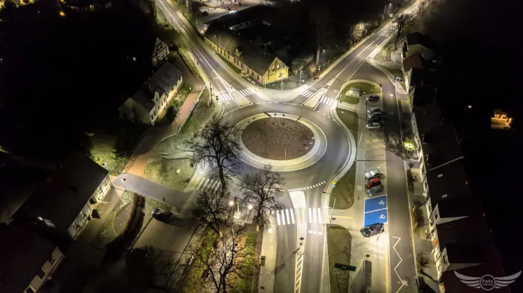 Nowe rondo w Szamocinie