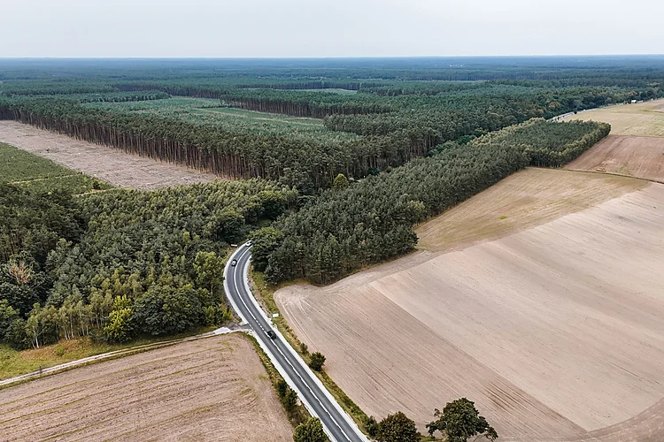 Dobiegły końca prace w ciągu drogi wojewódzkiej nr 181.