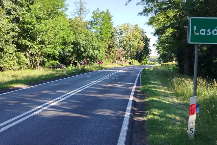 Aktualny stan drogi wojew&oacute;dzkiej nr 308