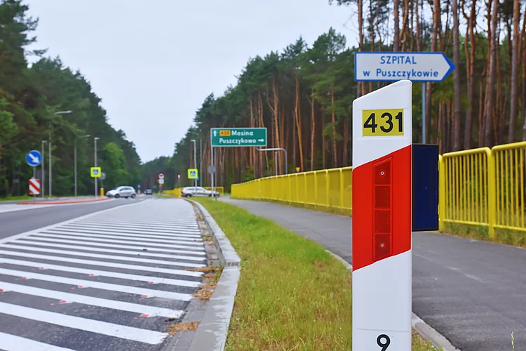 Zakończona rozbudowa drogi wojewódzkiej nr 431