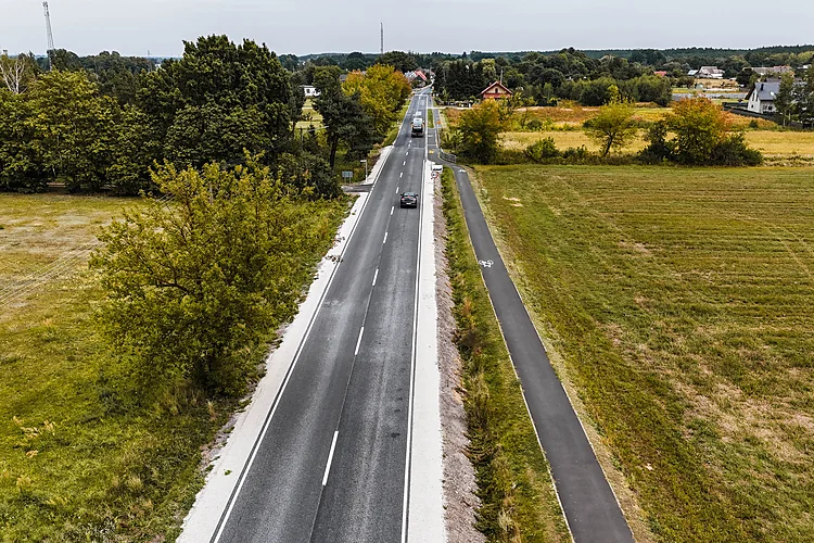 Dobiegły końca prace w ciągu drogi wojewódzkiej nr 181