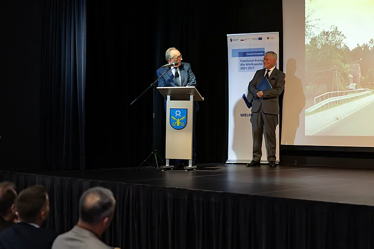 Rozbudowana droga wojewódzka nr 116 w Gminie Pniewy