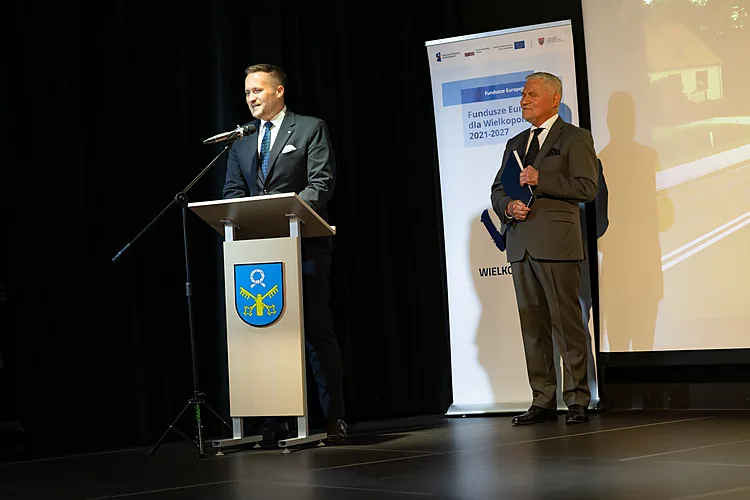Rozbudowana droga wojewódzka nr 116 w Gminie Pniewy
