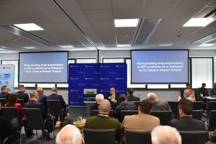 otwarcie nowego odcinka drogi wojew&oacute;dzkiej nr 305